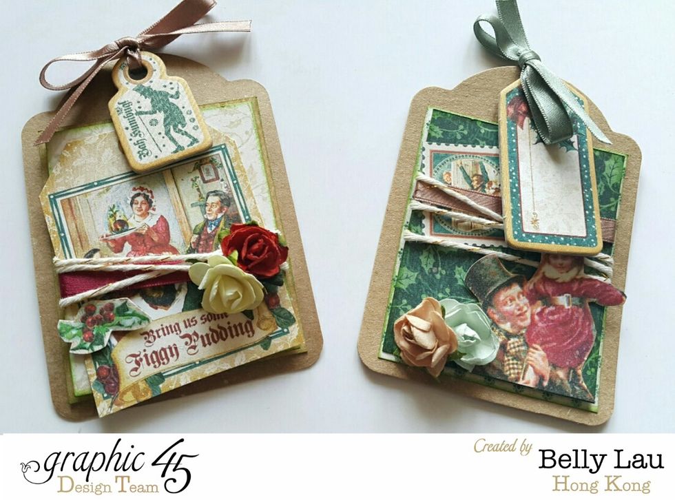 Some more choice for easy decorating the tags, like self adhesive pearls or enamel stickers