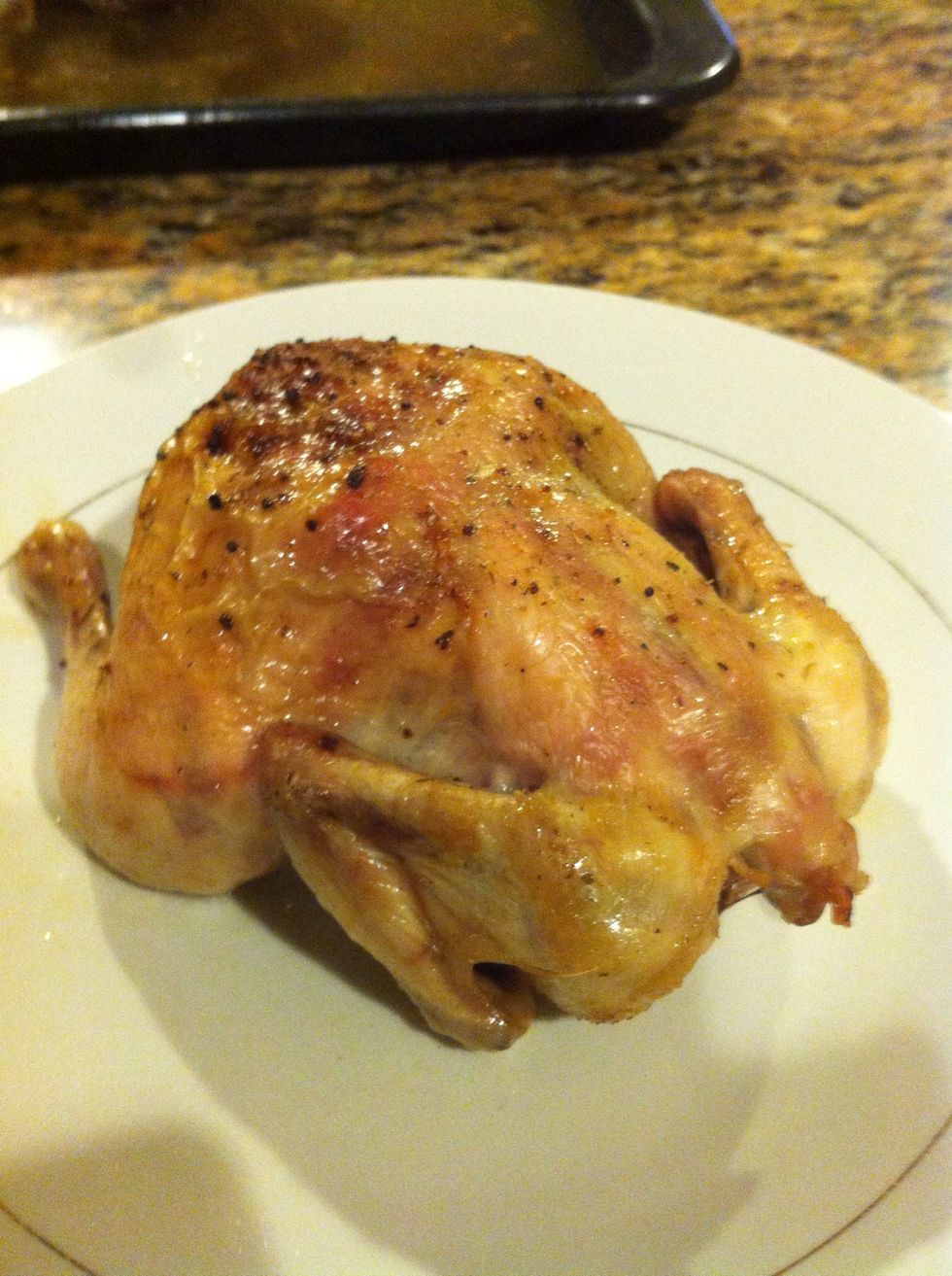 some of the chicken parts will be use as side on the dish