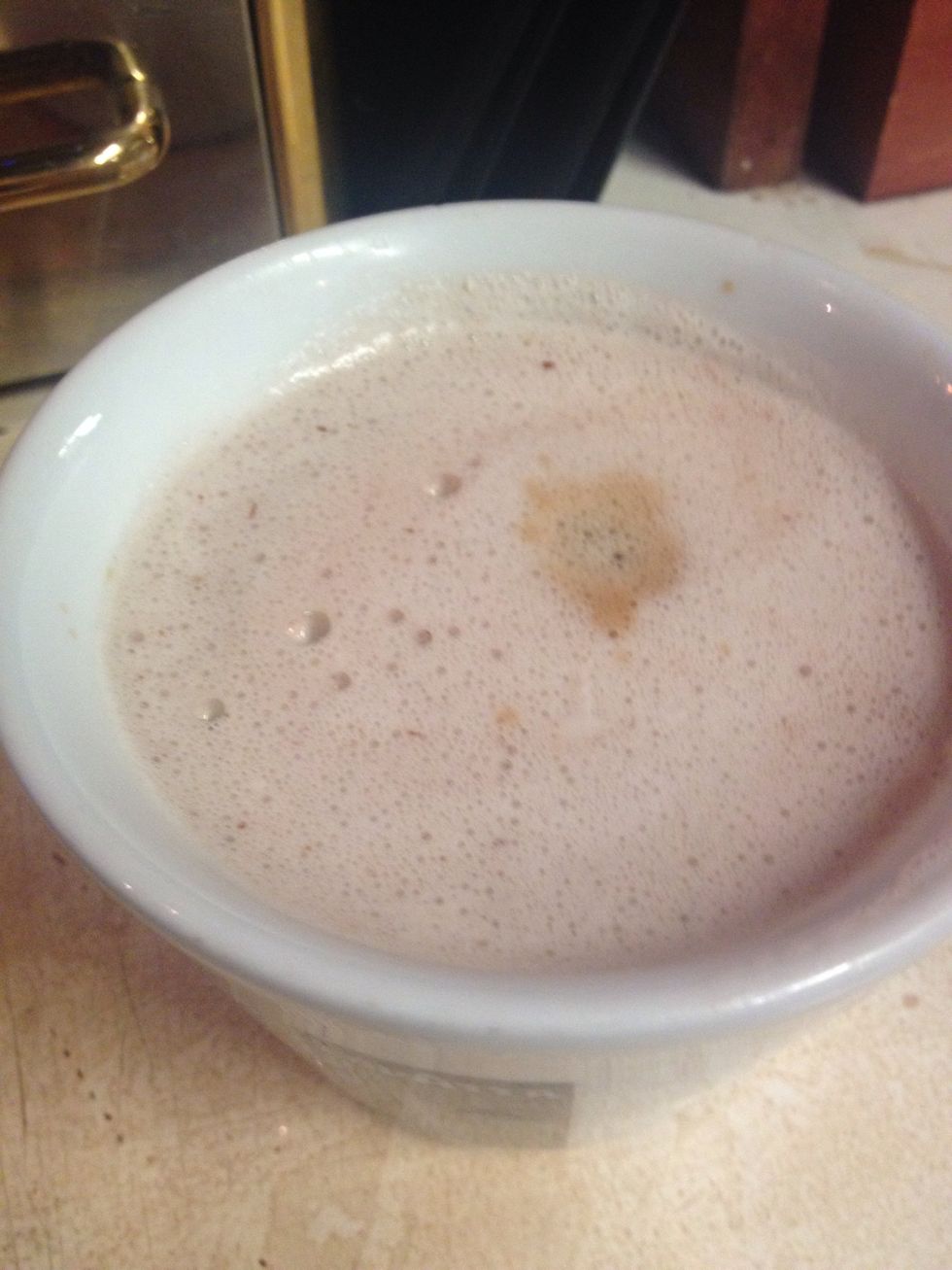 Some of the foam may go down