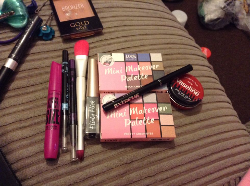 Some of the products I used to create this look and some suggested items that can be switched in or out and optional additions.