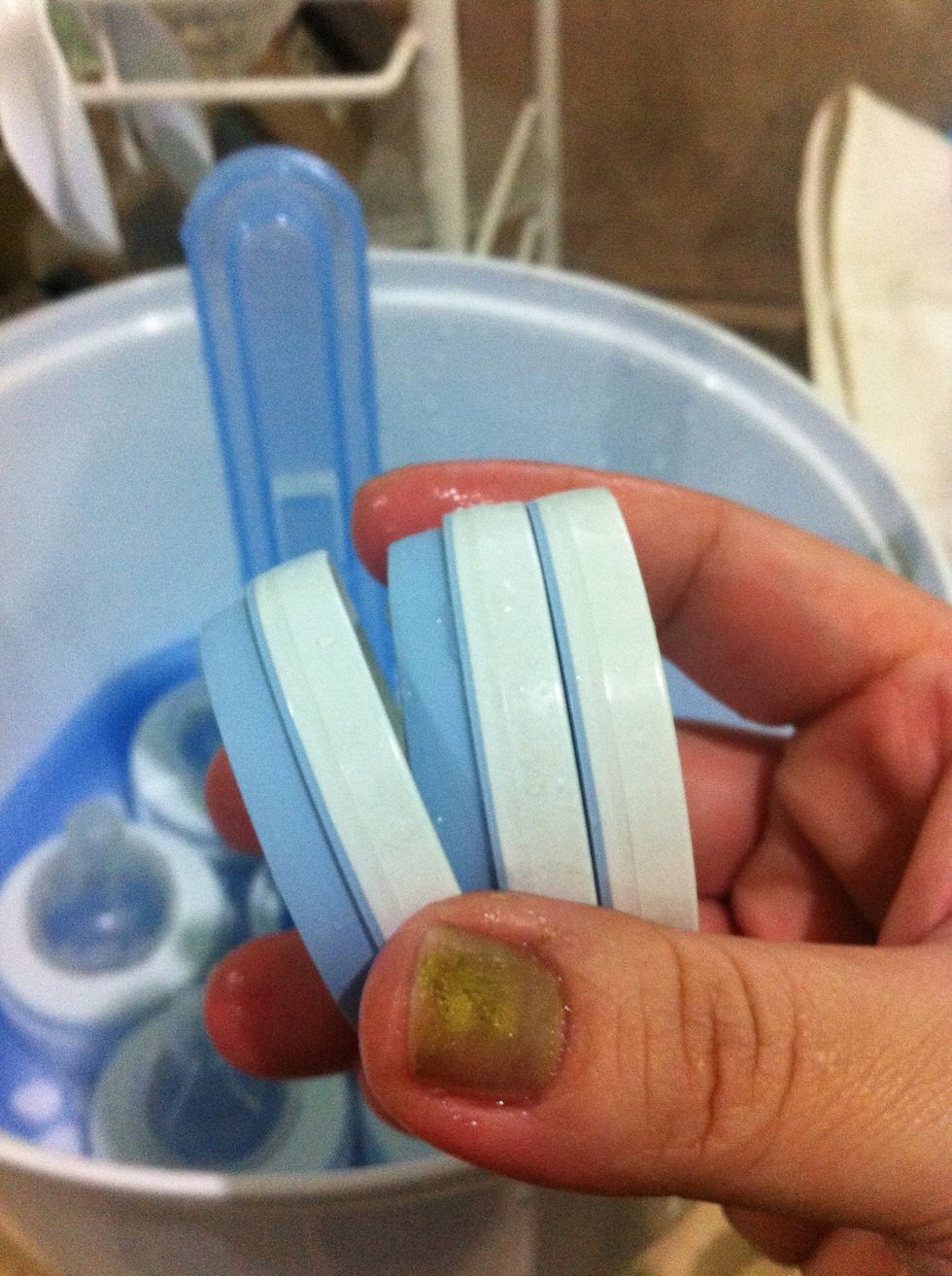 Some parts of the baby avent bottles