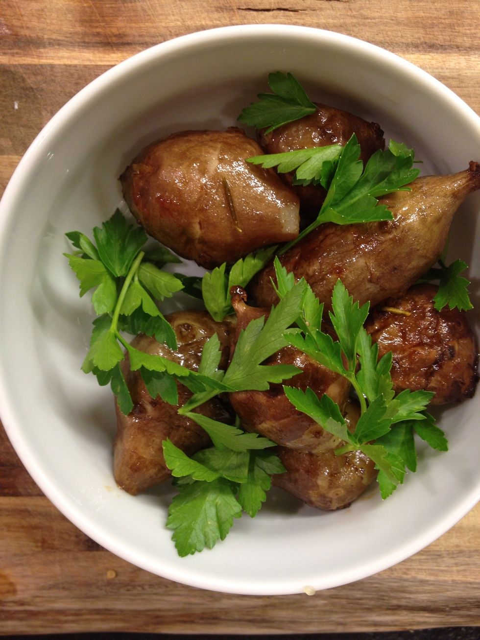 Some picked parsley.