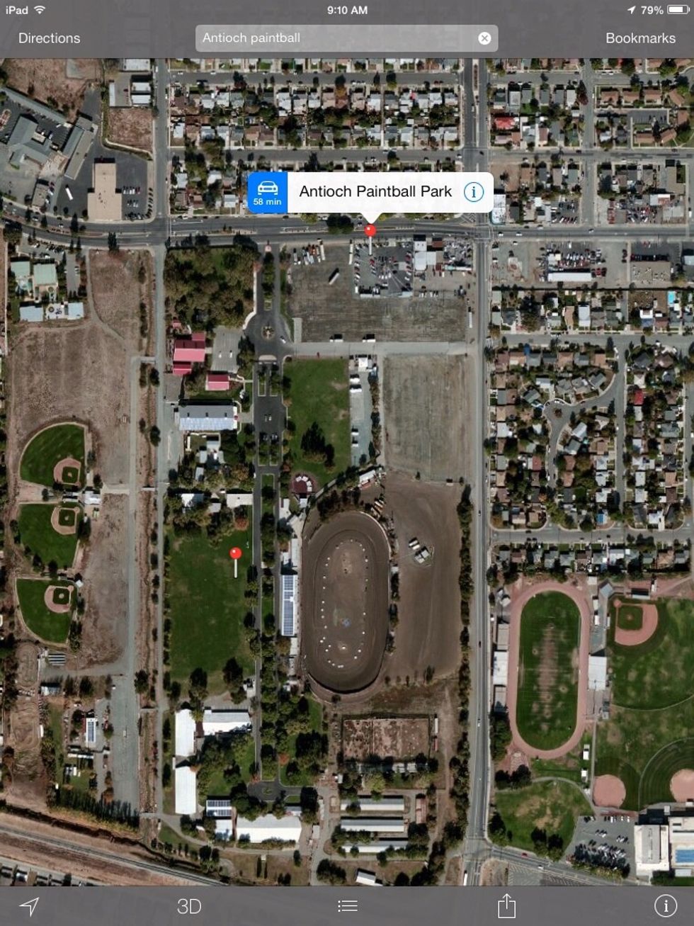 Some places I like to go to are Antioch Paintball, Sunol Paintball, American Paintball, etc.