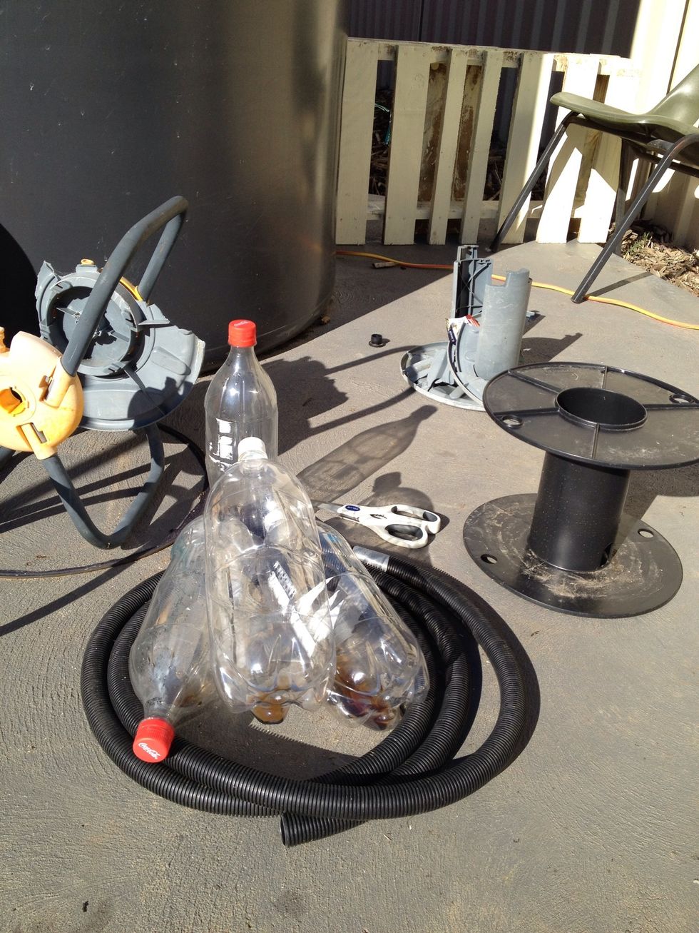 Some random junk that will HOLD GROWING MEDIUM