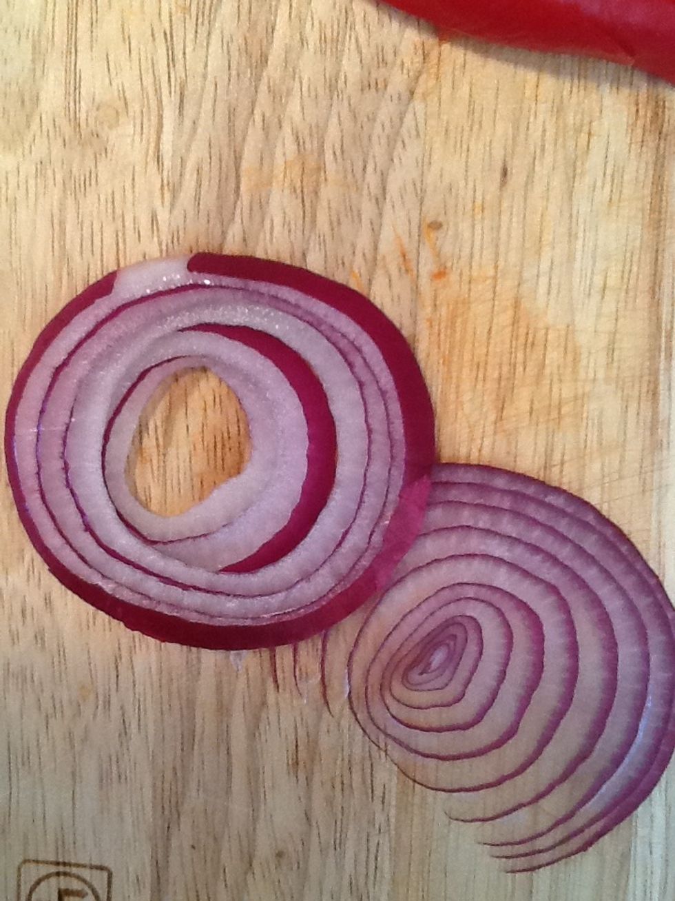 Some red onions