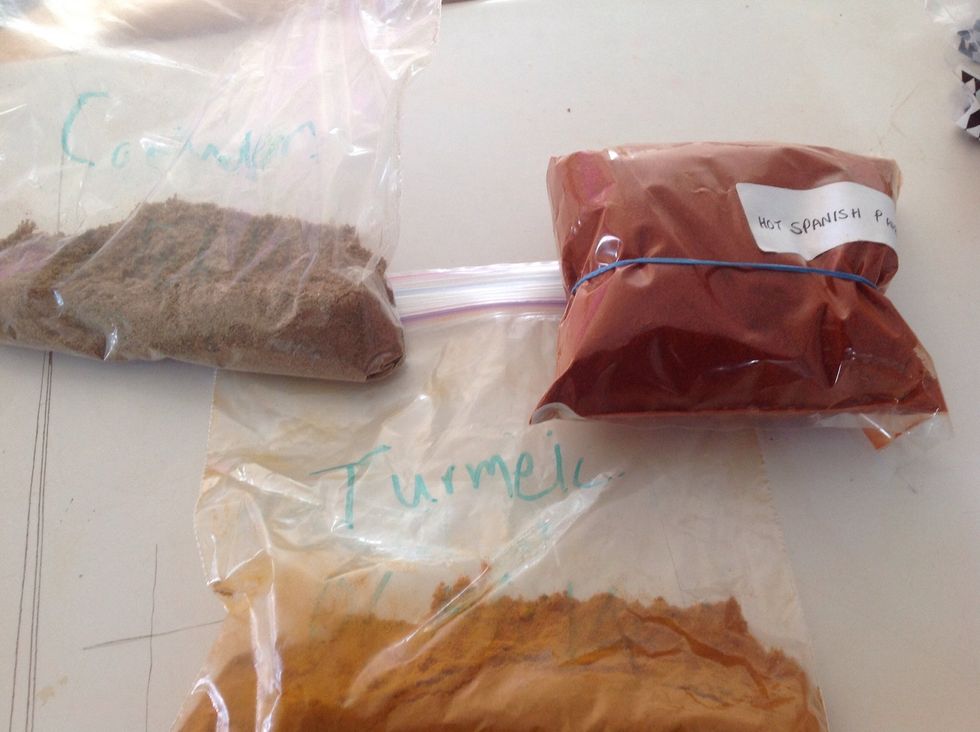 Some spices.