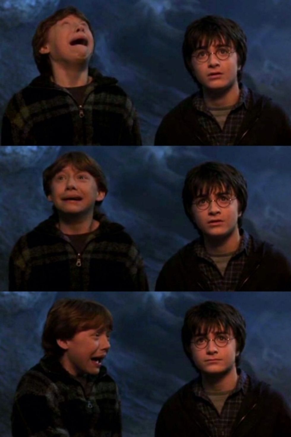 Sometimes Im overwhelmed but Im confident and act like I know what Im doing. It usually works out in the end.