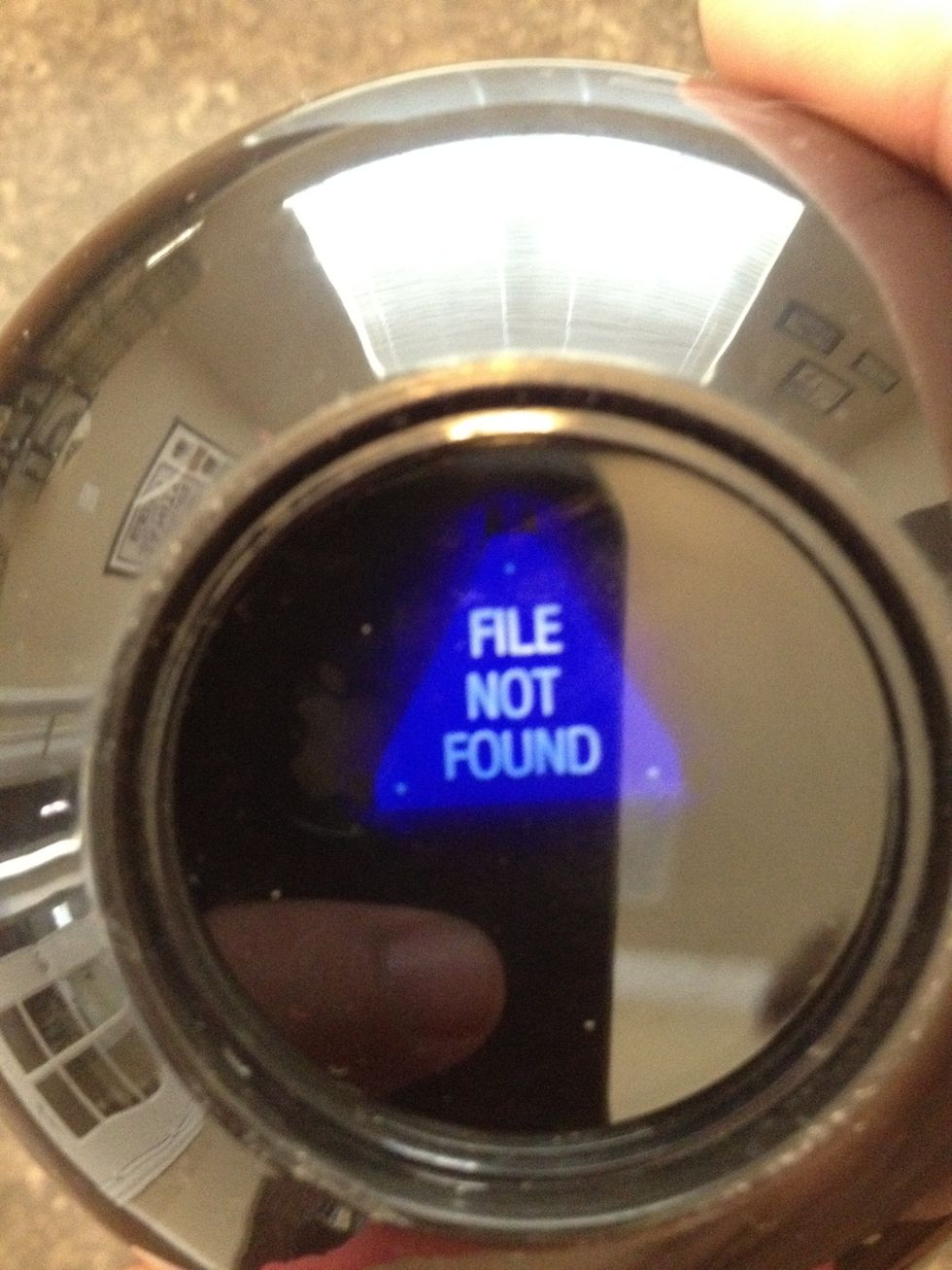 Sometimes the Geek Magic 8 Ball is unable to see through time and space to respond to your query.