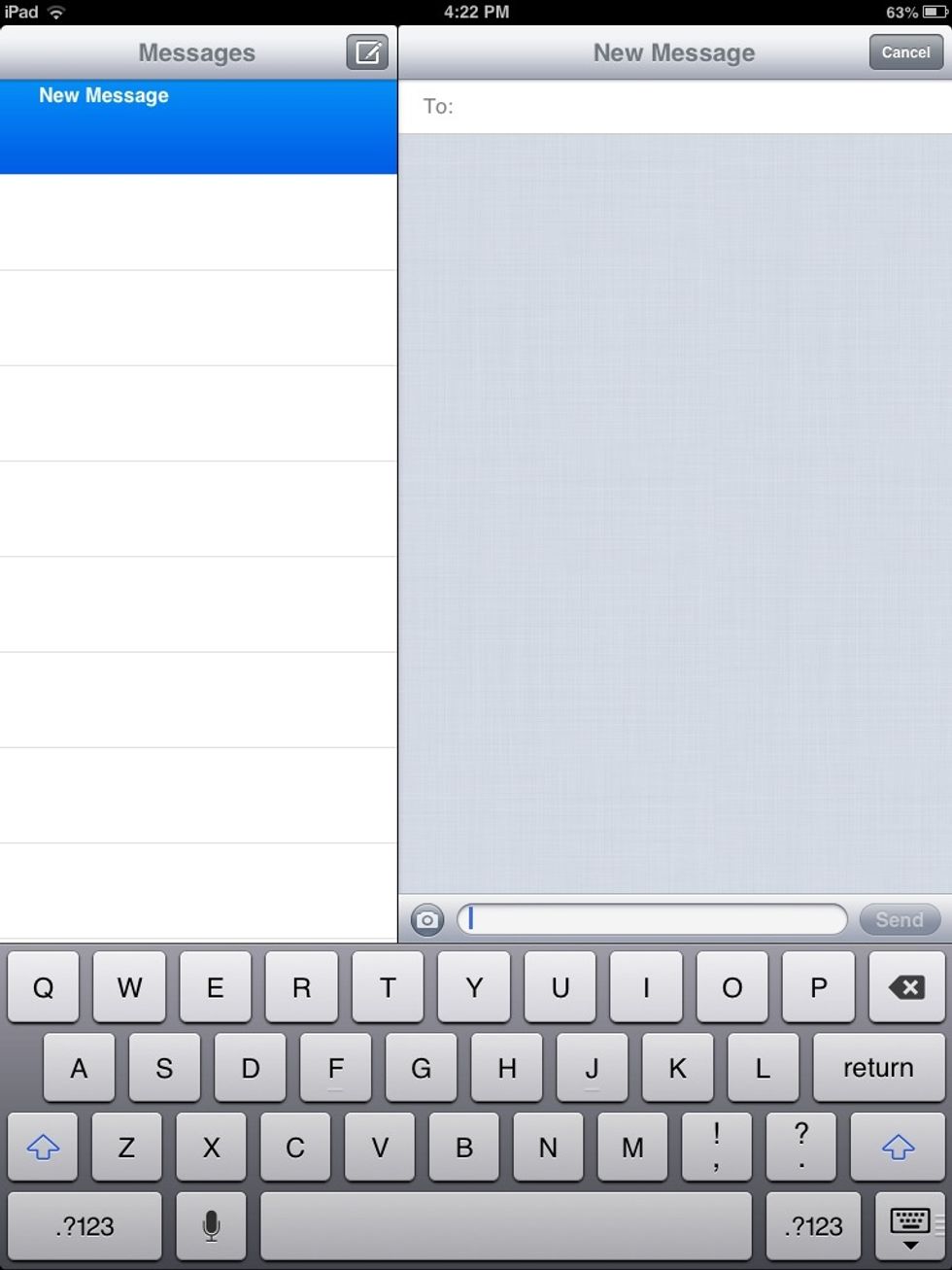 Sometimes, the regular iPad keyboard is too big to use! Follow this easy step to split your keyboard and make the keys smaller and easier to press...