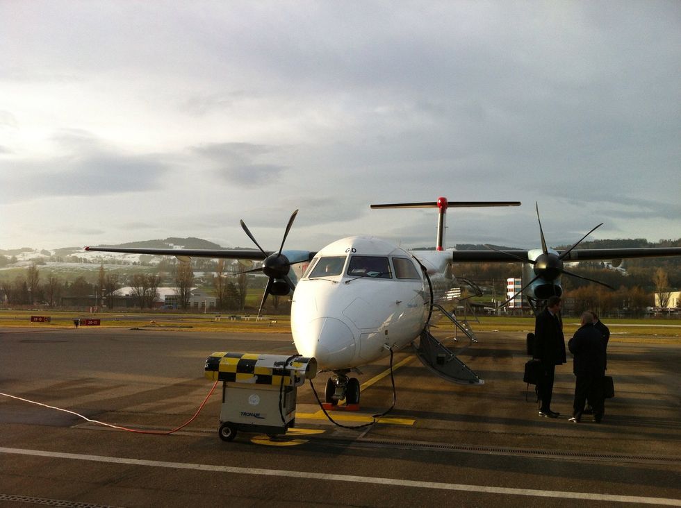 Sometines you have to hop on a plane..