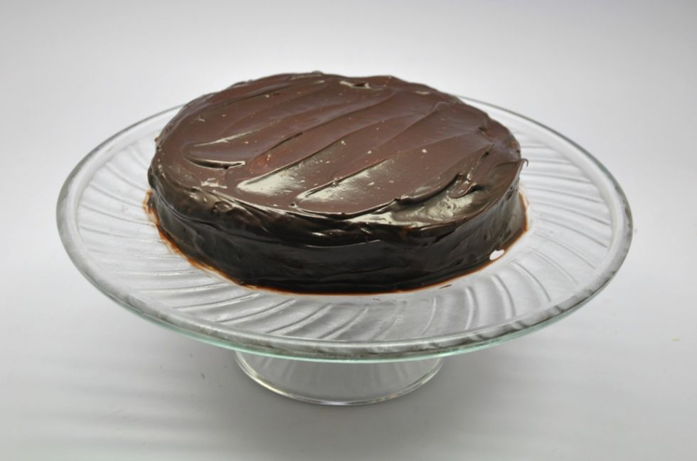 Somewhat okay..... Pop it back in the fridge for at least 1 hour before slicing to get a real straight and beautiful slice. If you just wanna eat it, then cut into the damn thing whenever you wanna \ud83d\ude0e