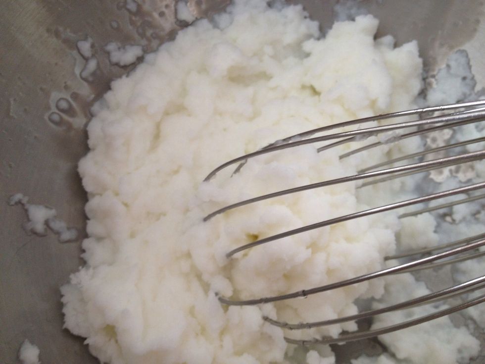Soon it will have the consistency of icecream.