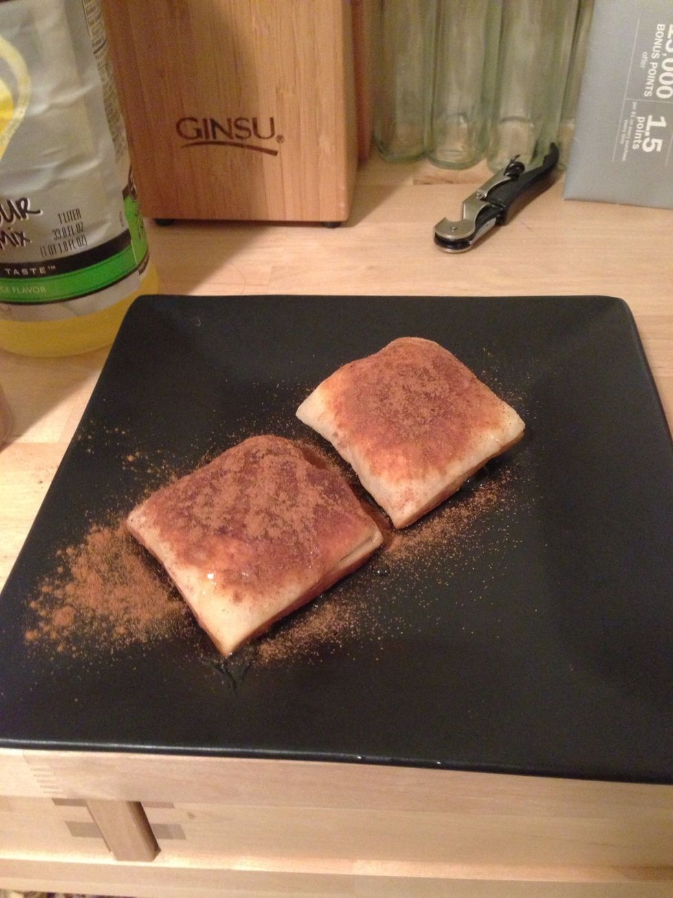 Sopapillas with cinnamon added.