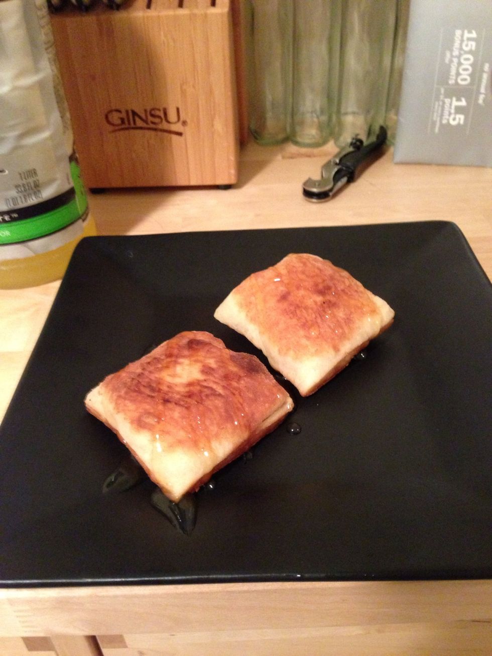 Sopapillas with honey added.