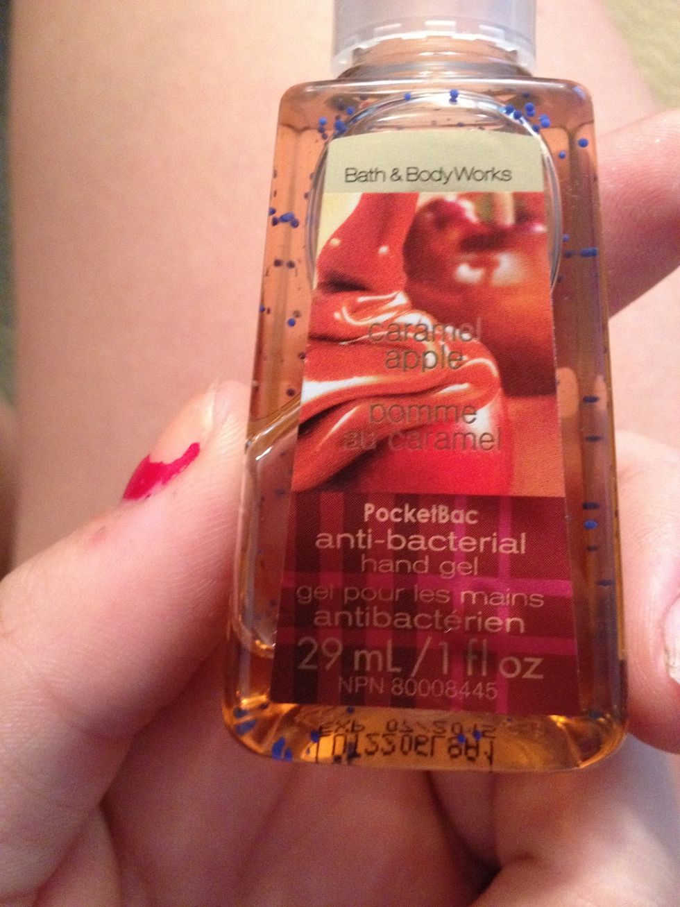 Sorry for the incredibly chipped nail polish first of all. Second, I LOVE these mini sanitizers from Bath and Body Works! I have a zillion different flavours, and have repurchased on many accounts.