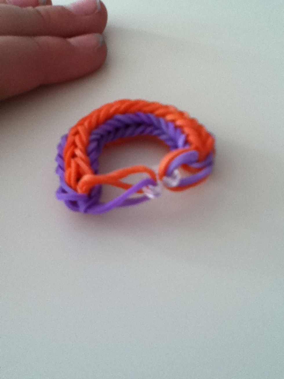 Sorry I made my braclte so small I  wanted this guide to be fast but that is the finished product