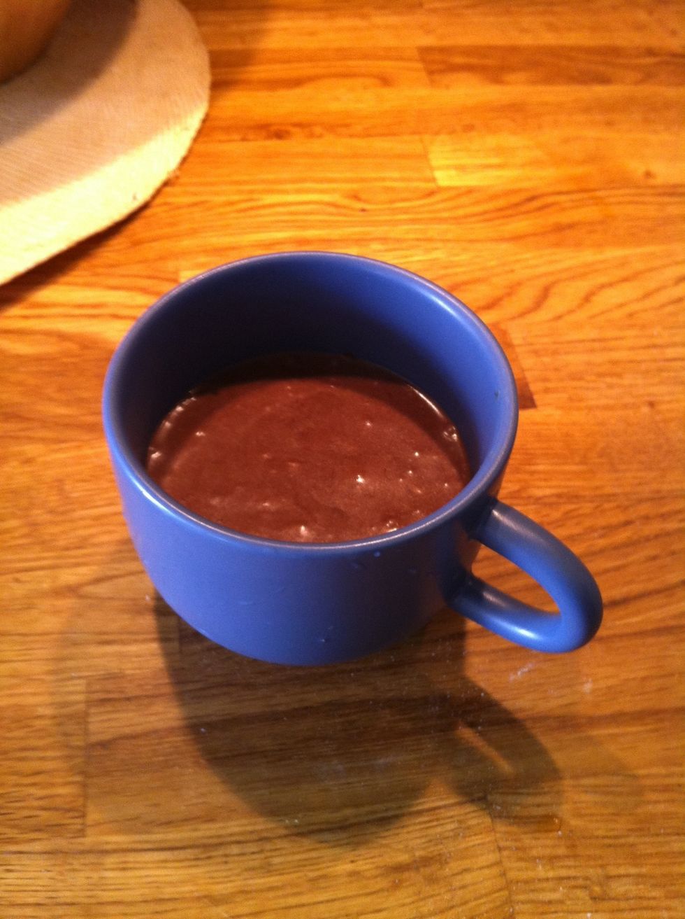 Sorry if I'm messing with you guys but I changed cup to a smaller. As you know I did the half of the recipe :) choose what you want :)