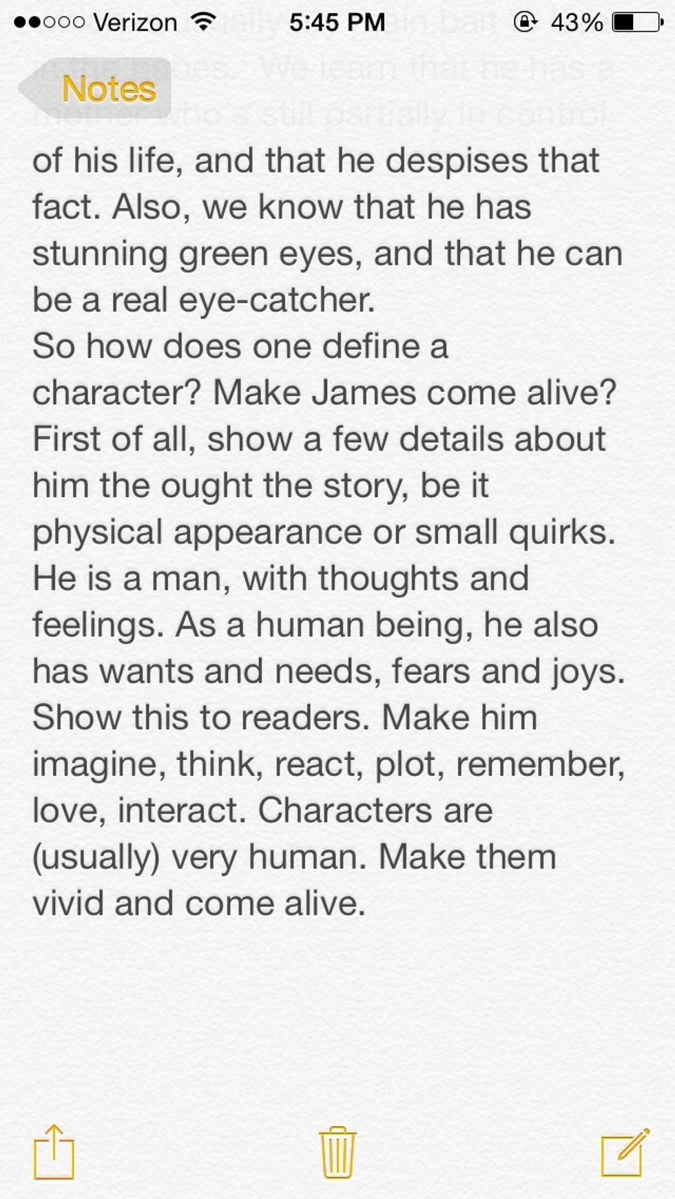 Sorry if this was a long read...