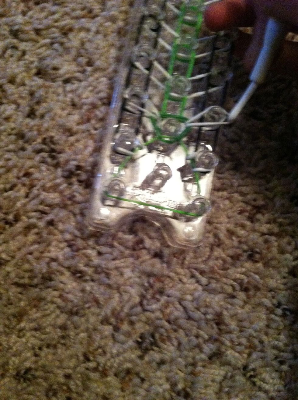 Sorry it's blurry but hook that one over.