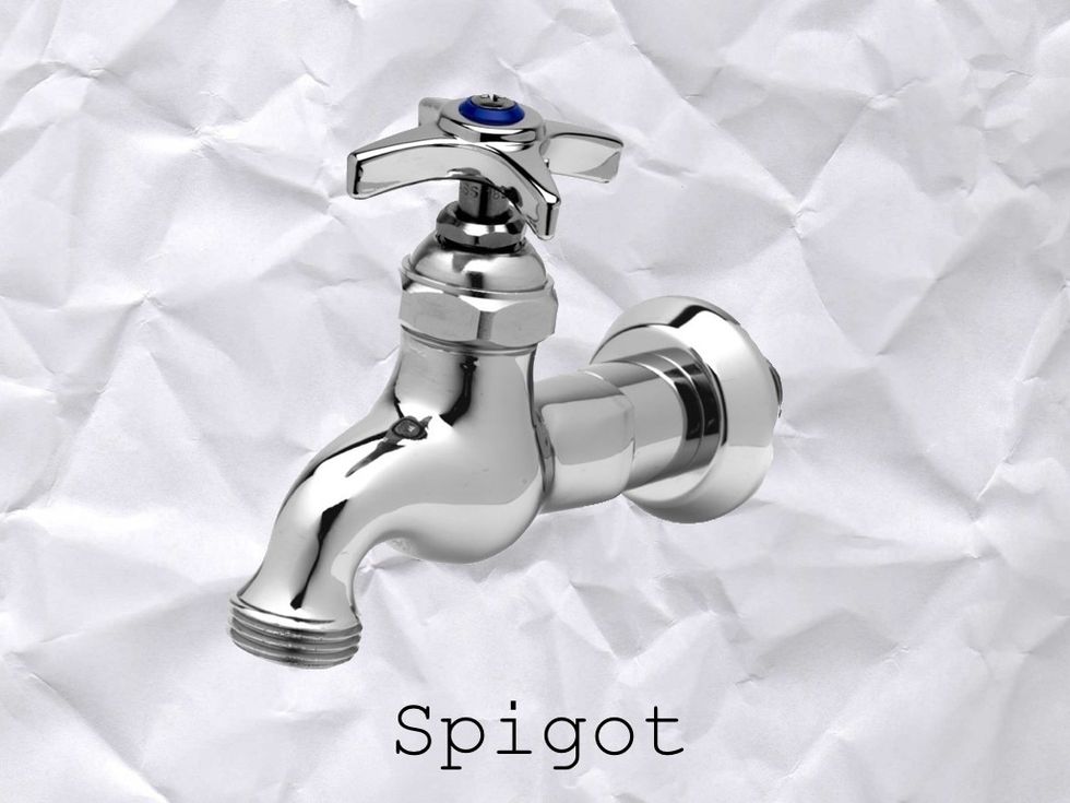 Sorta like a WATER SPIGOT.