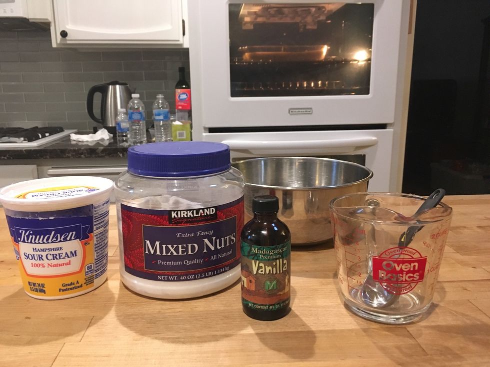 Sour cream topping time!!\ud83d\ude42\ud83d\ude42\ud83d\ude42