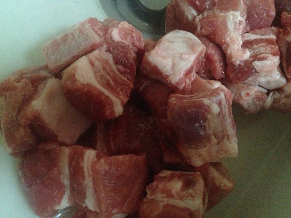 Spare Ribs cut 1" thick