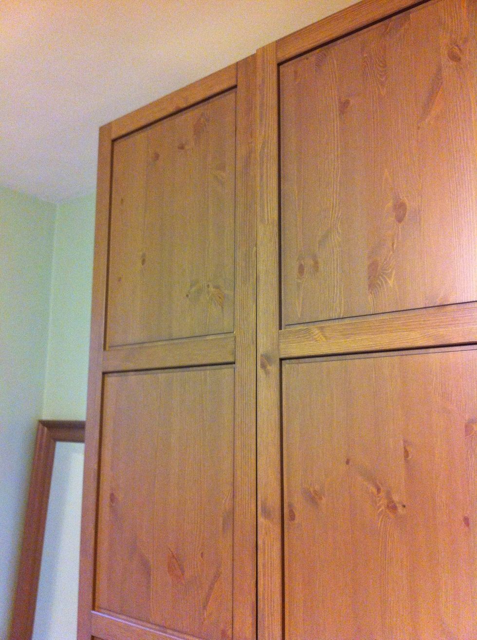 Spent all day gettin my fancy Pax wardrobe put together.