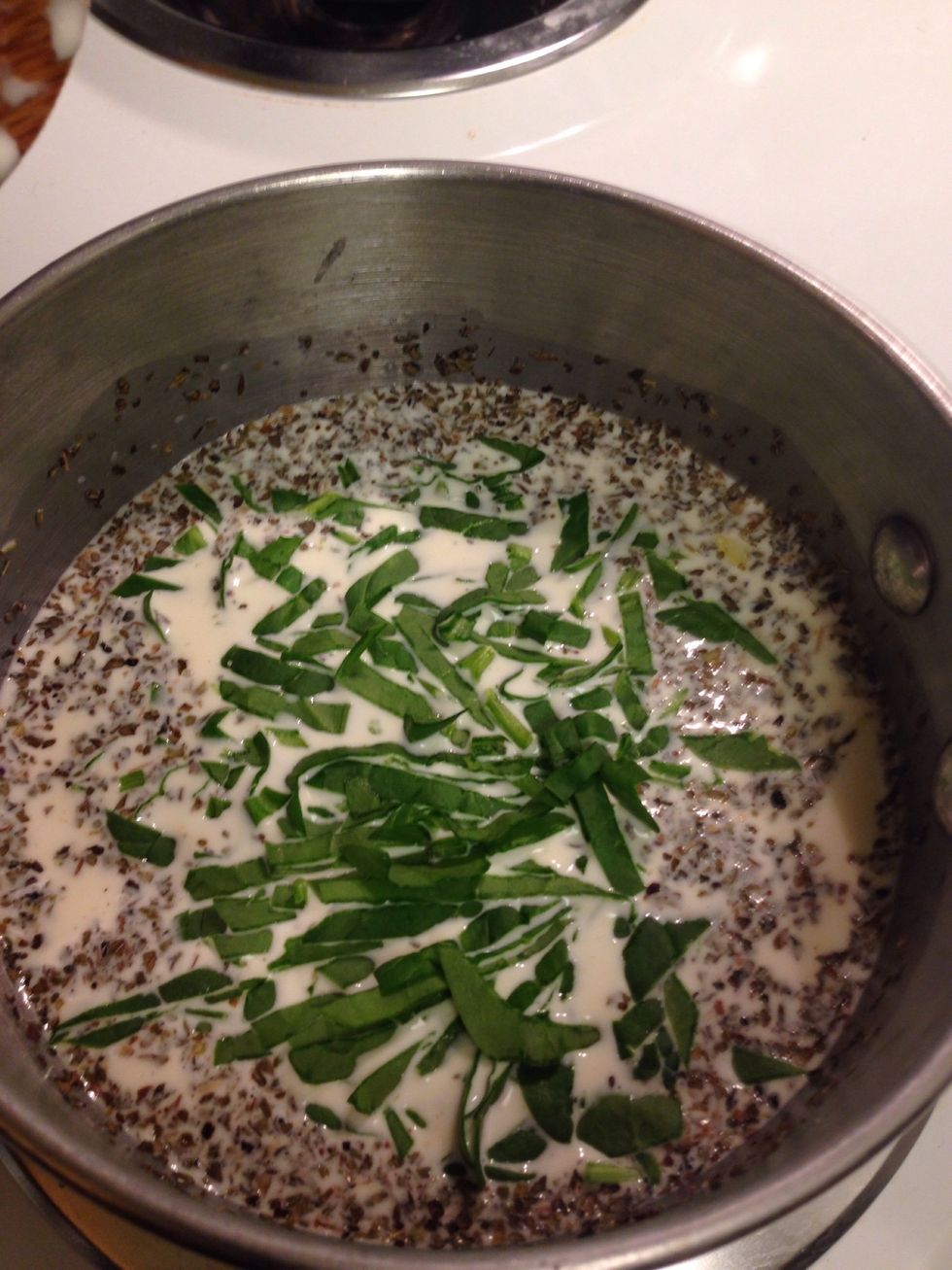 Spices I used: Dried basil, Italian seasoning, Kosher salt, Fresh ground black pepper, Garlic powder, & Onion powder.