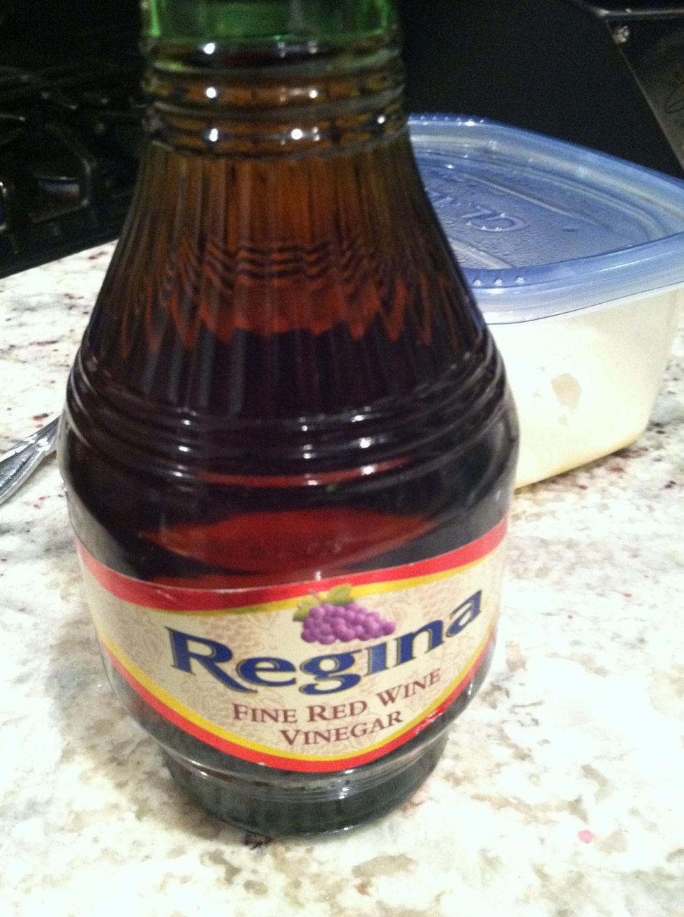 Splash of red wine vinegar (apple cider if you have it)