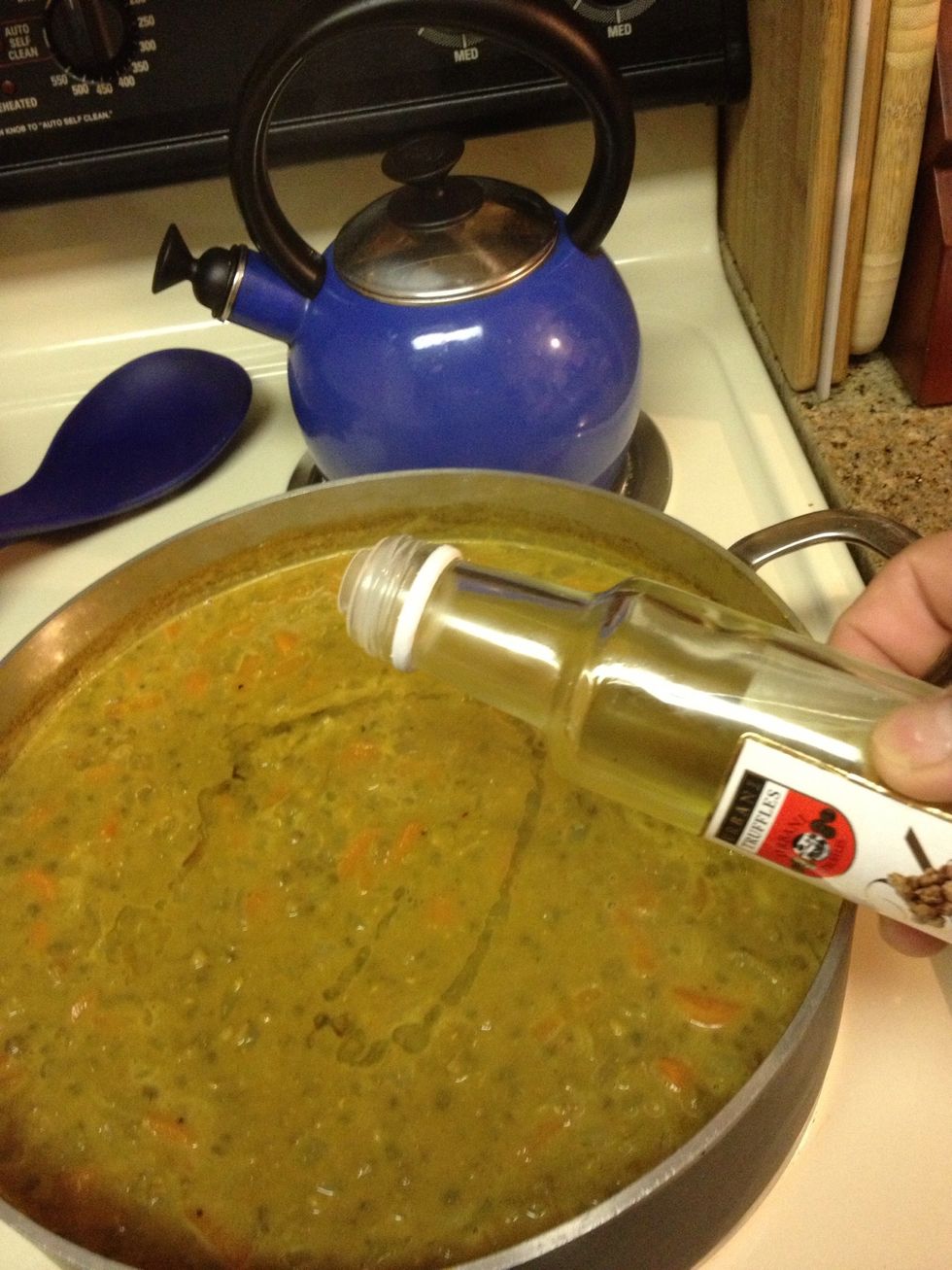 Splash of Truffle oil