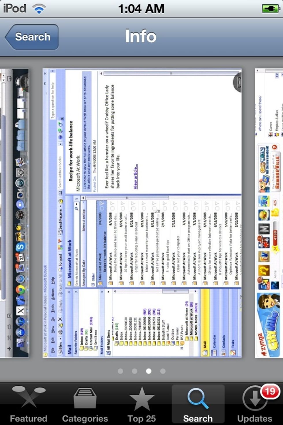 SPLASHTOP 2 allows you to view your MAC or PC from  your Ipad. Edit files, Run programs, use Flash, right from your Ipad. You will have to download Spalshtop on your PC or MAC as well.