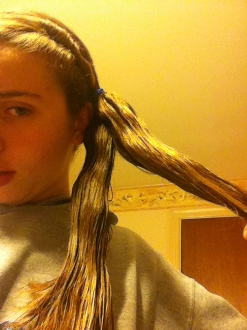 Split the pony into two pieces.