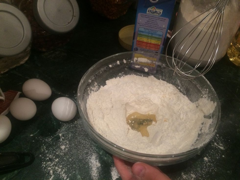 spoon of oil