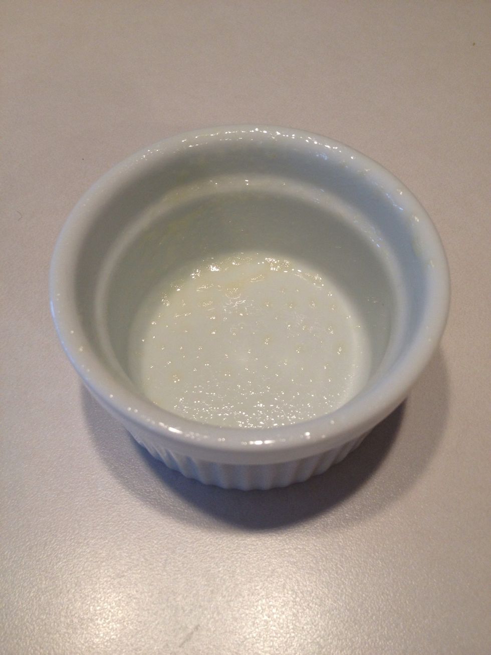 Spray small baking cups with cooking spray. If you don't have baking cups you could also use a metal muffin pan, just make sure you spray the insides really well.