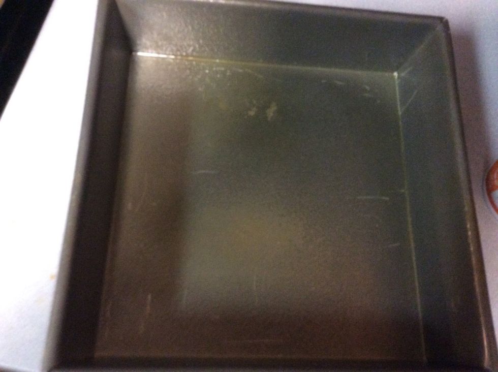 Spray the pan with the cooking spray