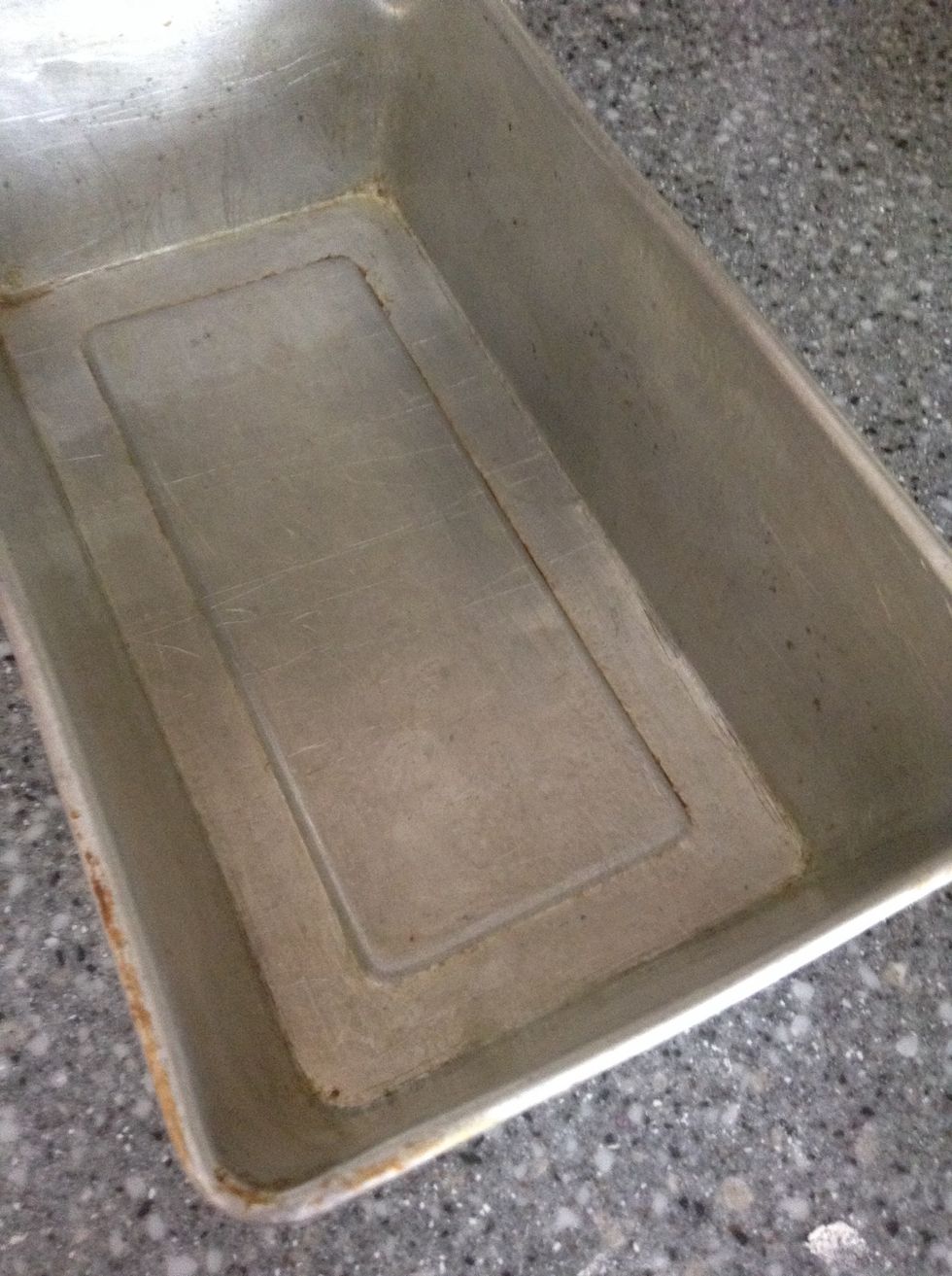 Spray the sides of your bread pan with Pam or any kind of non-stick oil