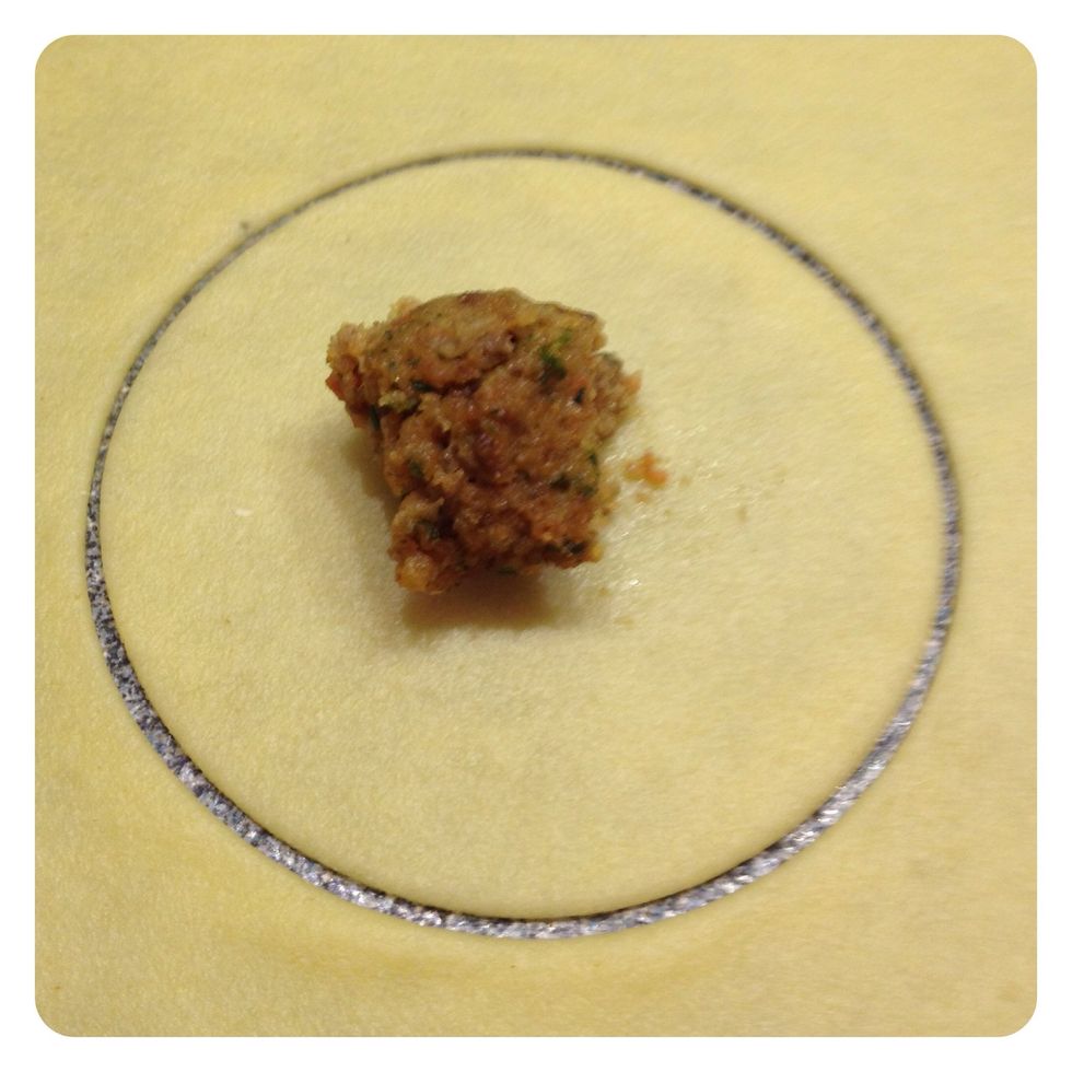 Spread a little in the center of each disc