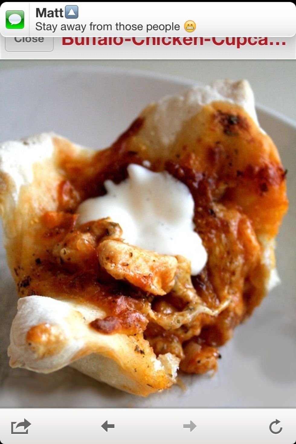 Spread chicken and cheese evenly across each piece of rolled out dough. Starting from long side of dough, begin rolling the dough up like a cinnamon roll.