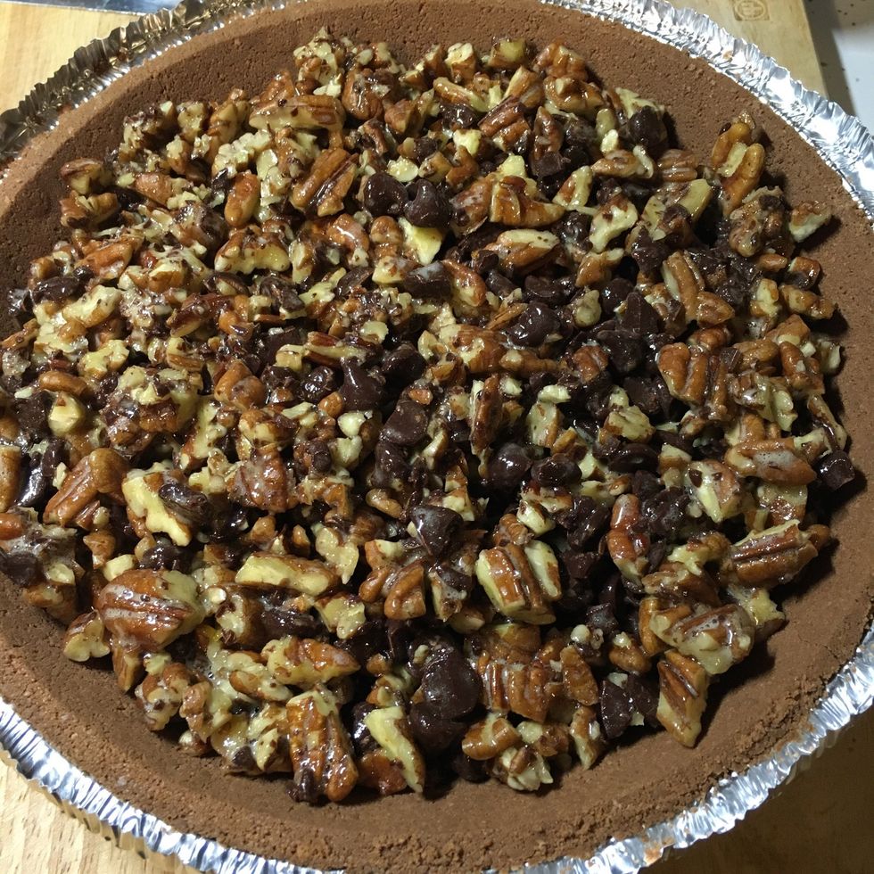 Spread it out, but don't pack it.