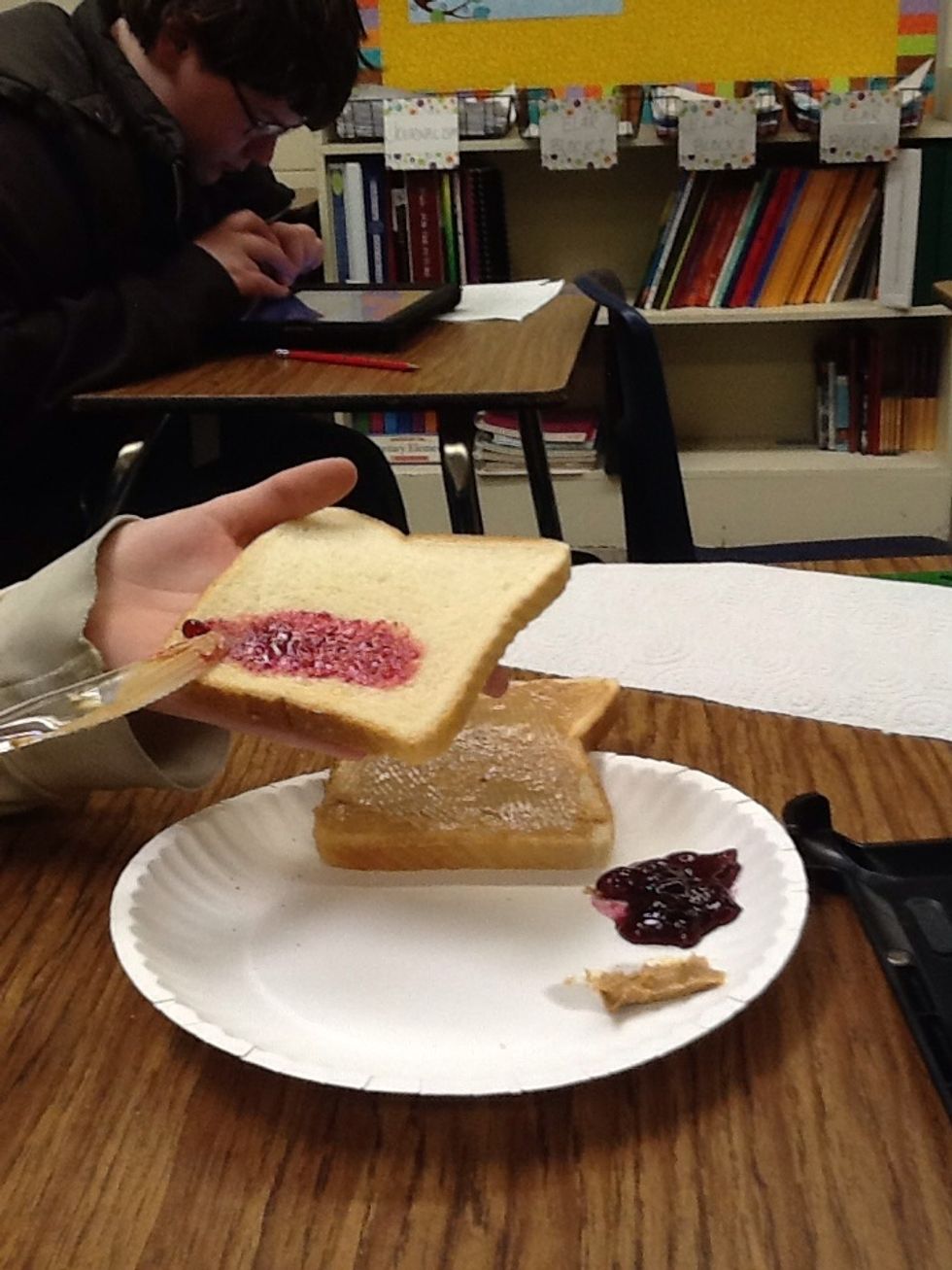 Spread lightly.
