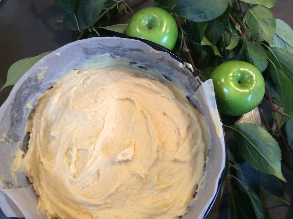 spread mixture evenly in the pan