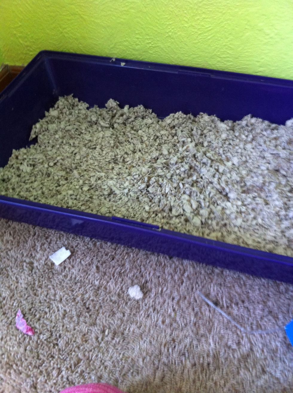 Spread out and push down