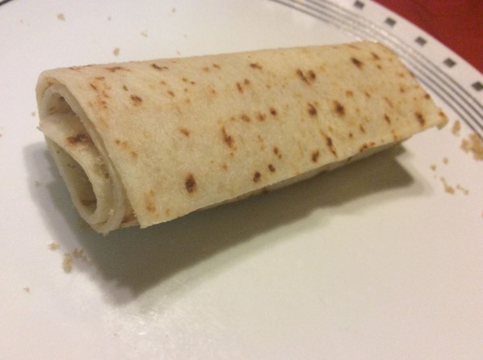 Spread sugar across the butter on the lefse roll and then enjoy :)