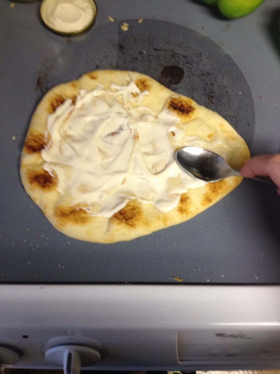 Spread that out with a spoon