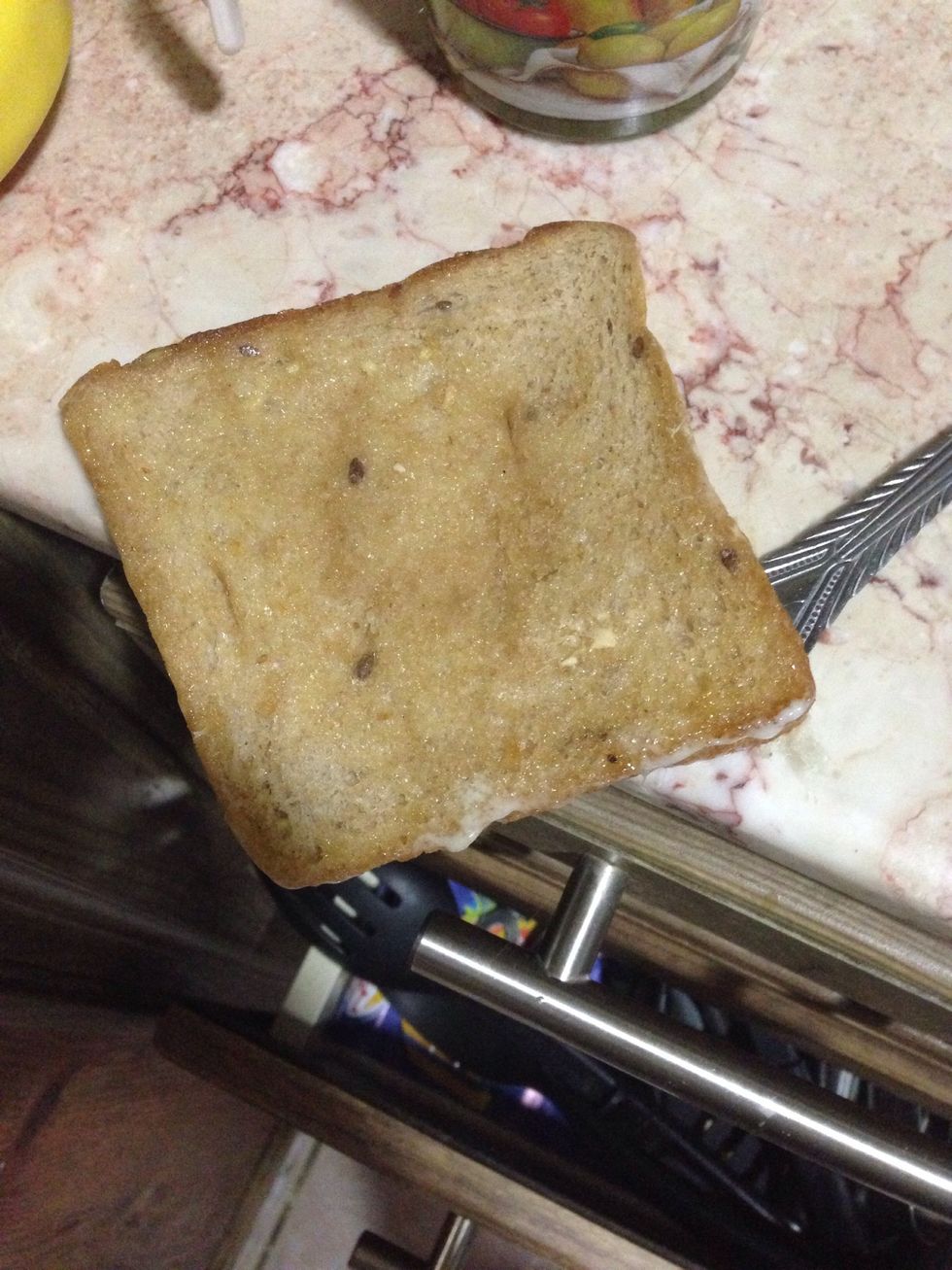 Spread the Butter on the bread