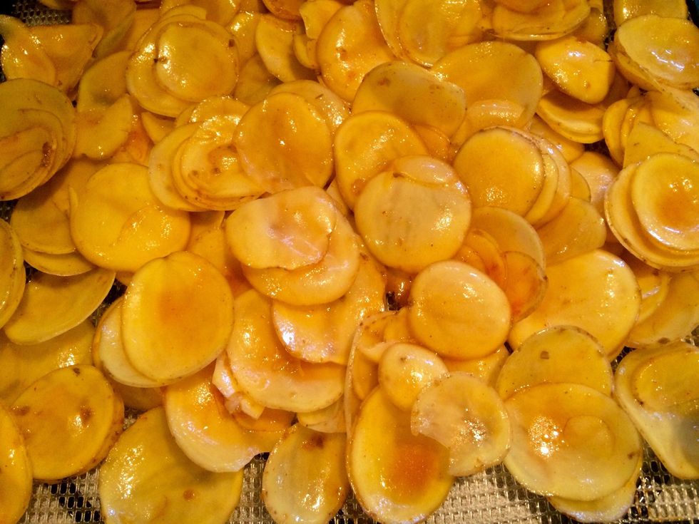 How to make raw potato chips B+C Guides