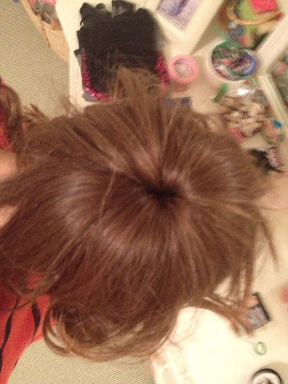 Spread the hair around