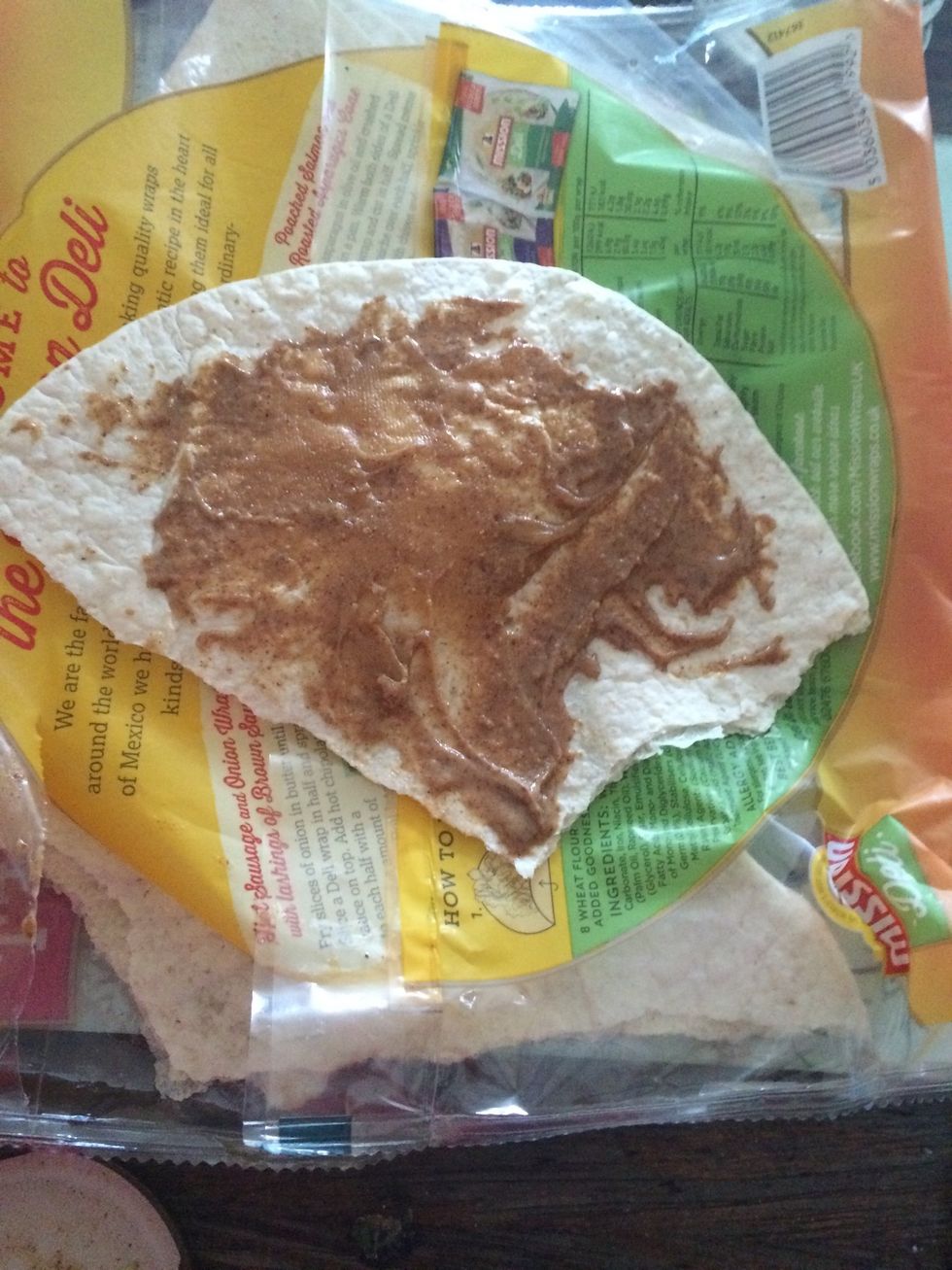 Spread your honey, preferably not runny