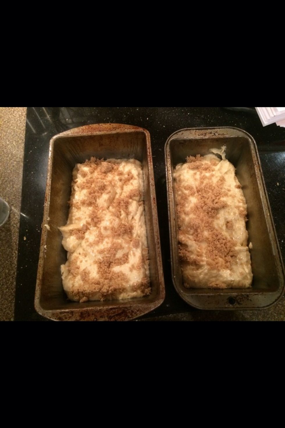 Sprinkle about 2 tablespoons of brown sugar on the top