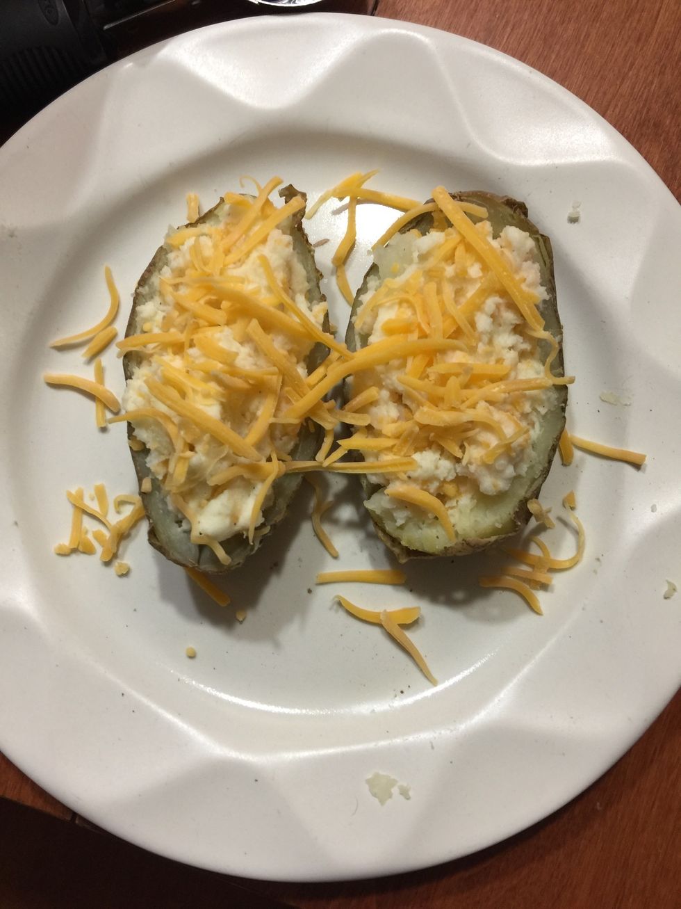 Sprinkle cheese on top